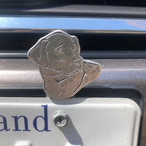 Labrador Retriever License Plate Topper