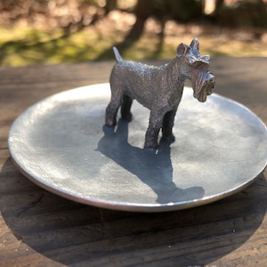 Pewter Scottie Trinket Dish