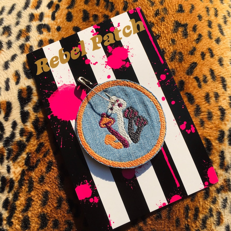 Morals Iron On Embroidery Patch