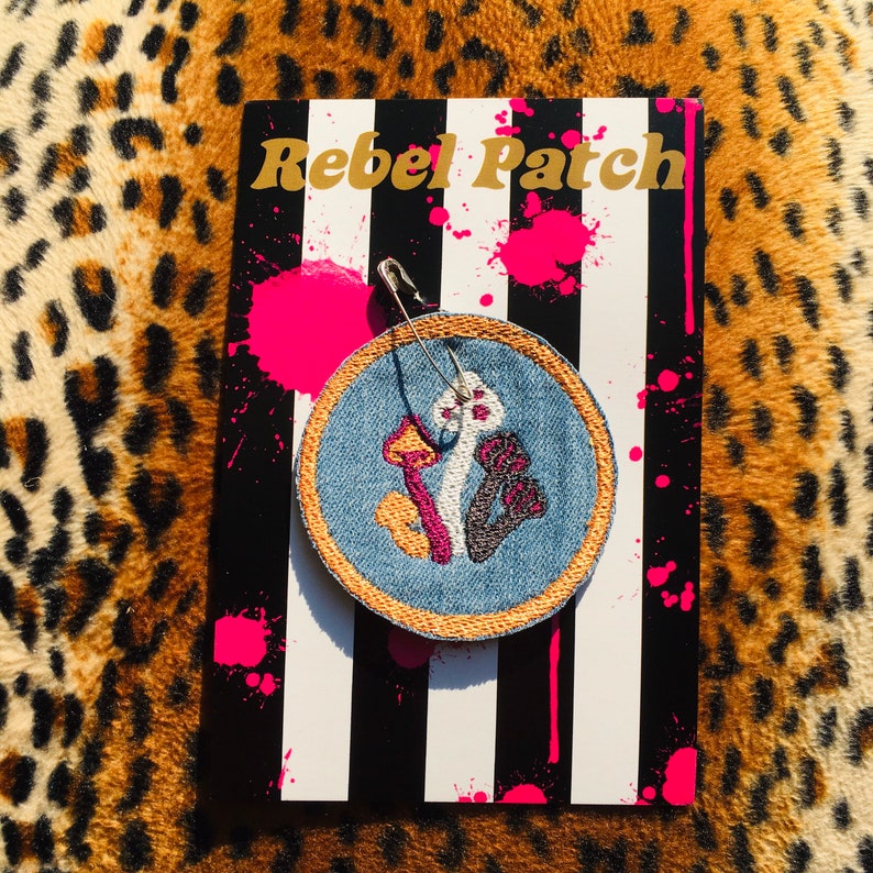 Morals Iron On Embroidery Patch