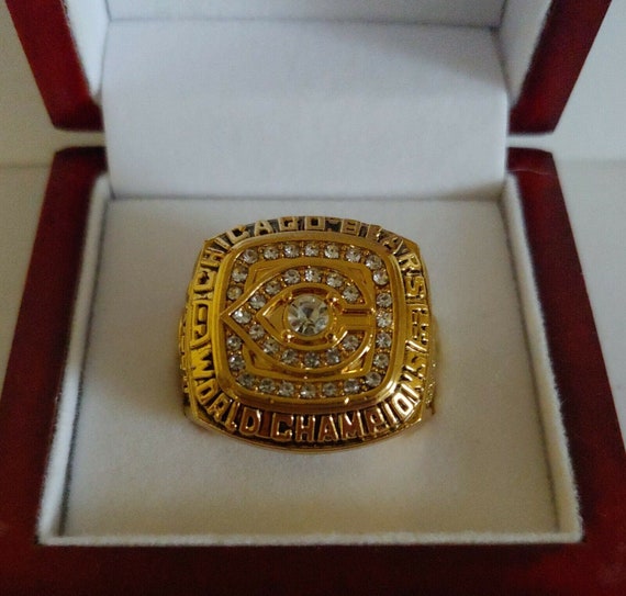 1985 Chicago Bears Super Bowl Championship Ring 18k Heavy Gold | Etsy