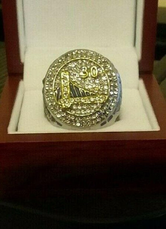 2015 Golden State Warriors Nba Championship Ring Steph Curry Etsy