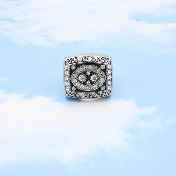 1980 La Oakland Raiders Super Bowl Championship Ring 18k Heavy Etsy
