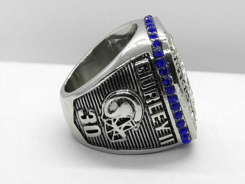 2018 Los Angeles LA Rams Super Bowl NFC Championship Ring 18k  Etsy