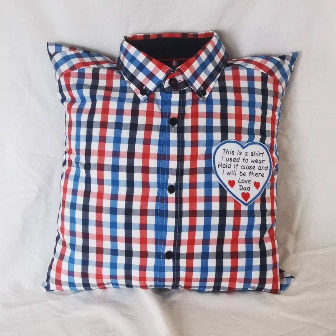 Shirt cushions/pillows/made from loved ones clothing Etsy