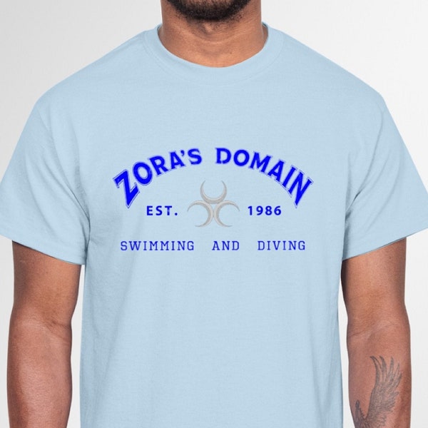 Legend of Zelda - Zora's Domain Swimming and Diving Shirt