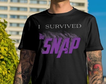 Avengers: Infinity War - Ich überlebte das Snap Shirt