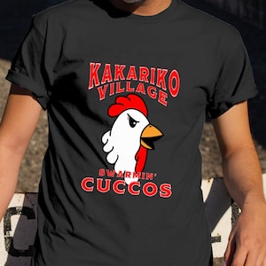 Legend of Zelda - Kakariko Village Swarmin&#39; Cuccos Shirt