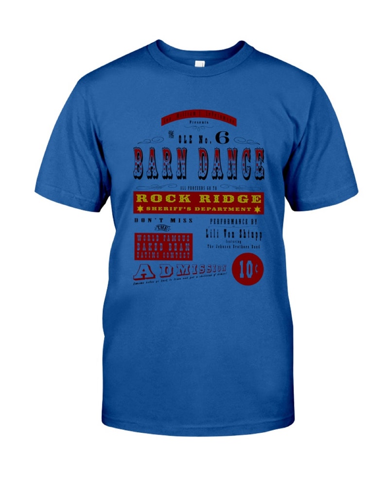 Blazing Saddles Rock Ridge Fundraiser Shirt - Etsy