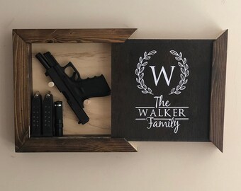 Hidden Gun Storage Etsy