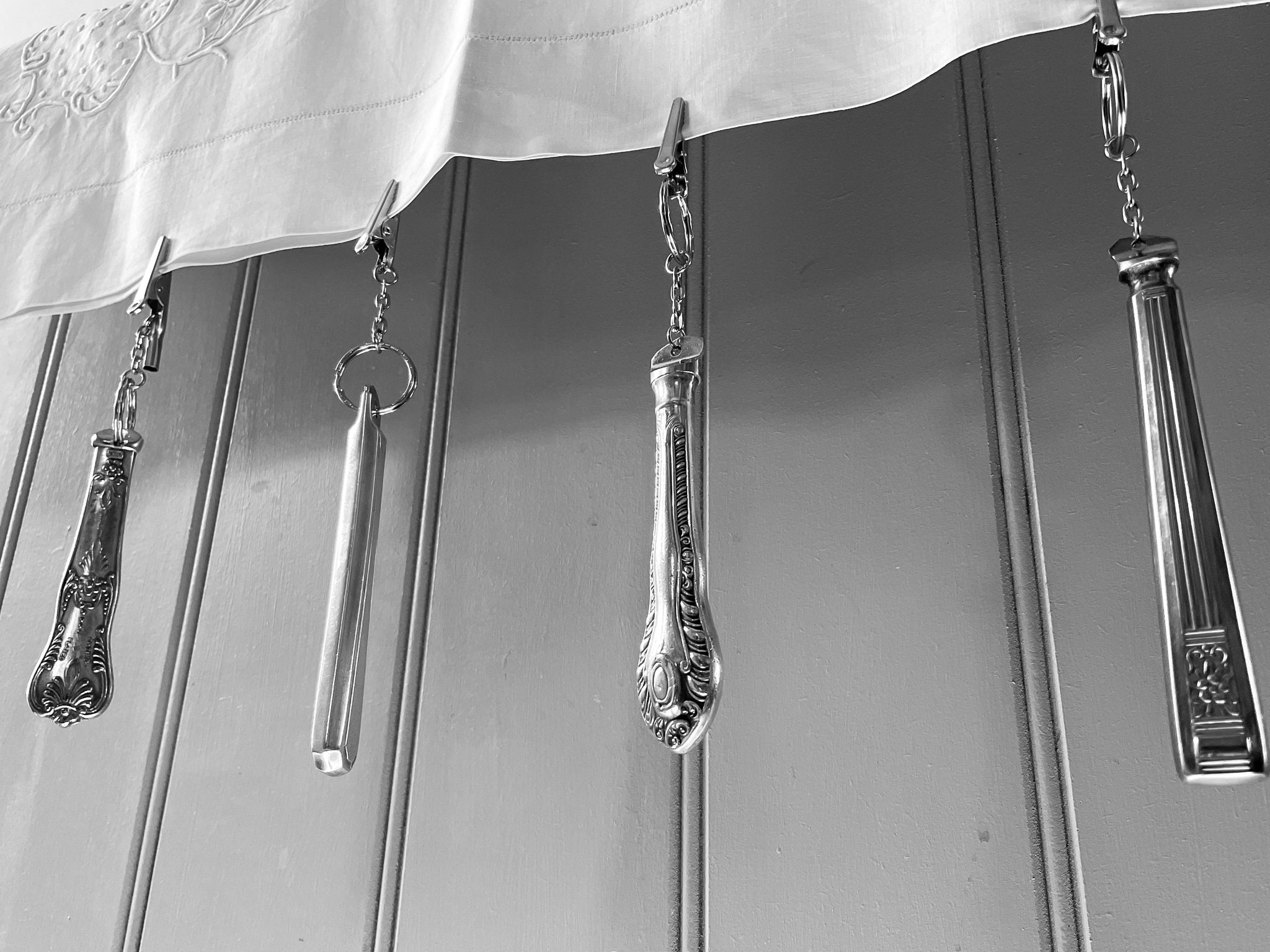 Tablecloth Weights From Recycled Silver Plated Cutlery for Etsy UK