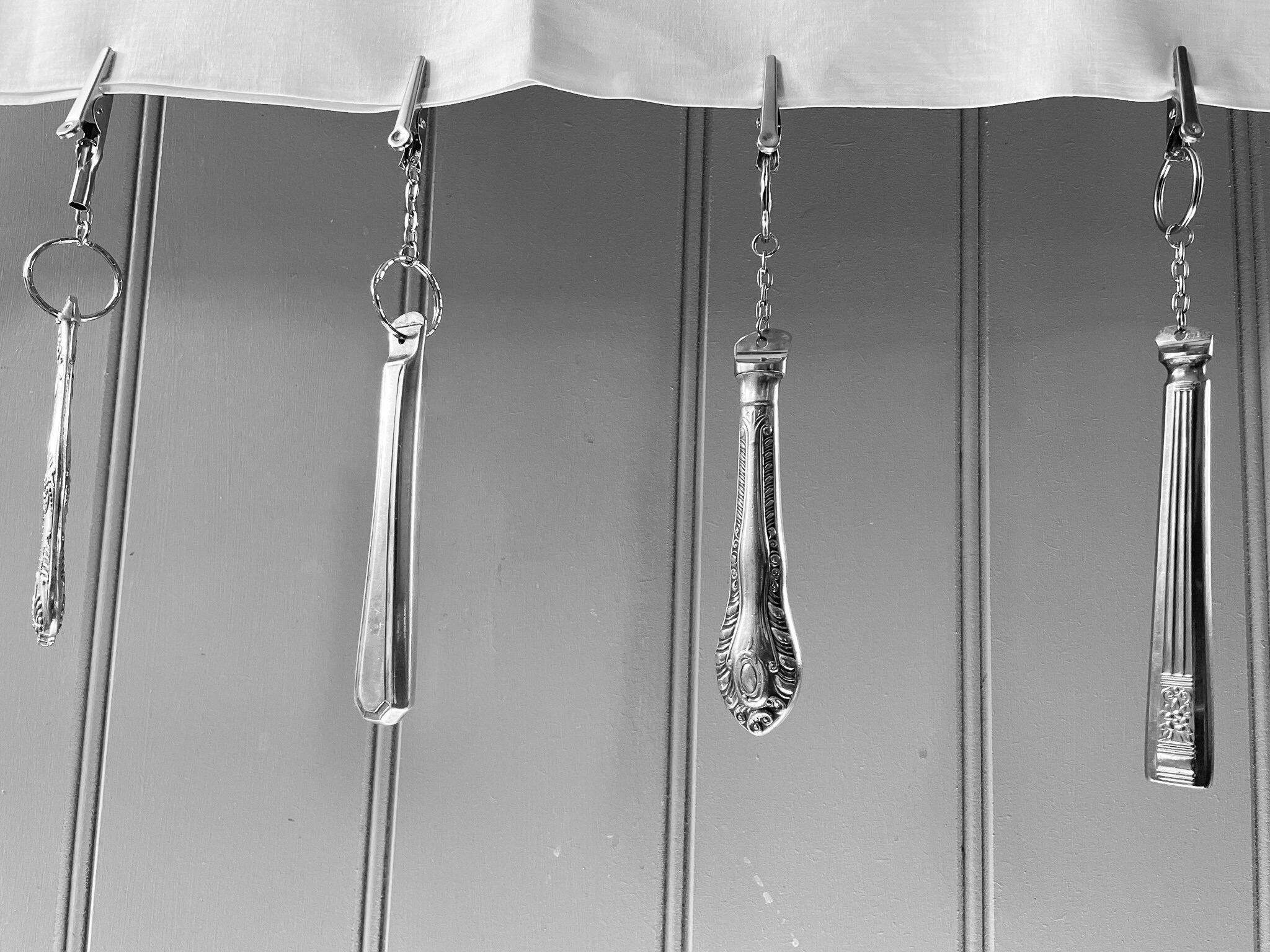 Tablecloth Weights From Recycled Silver Plated Cutlery for Etsy UK