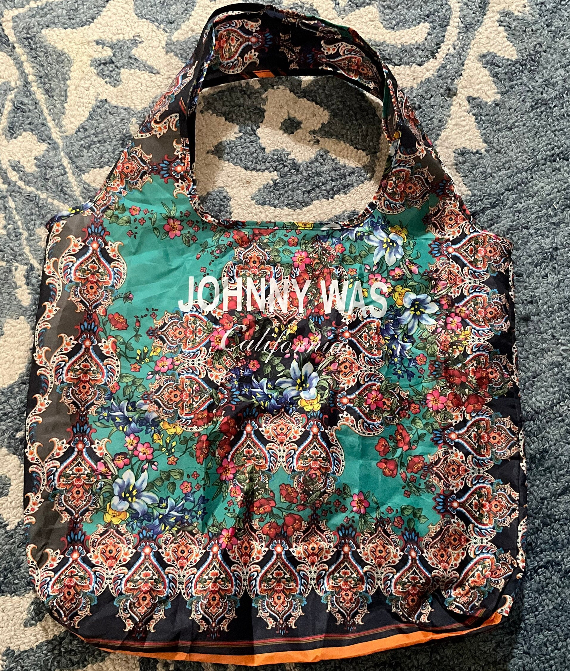 Johnny Was California Lightweight Floral Paisley Multicolor 