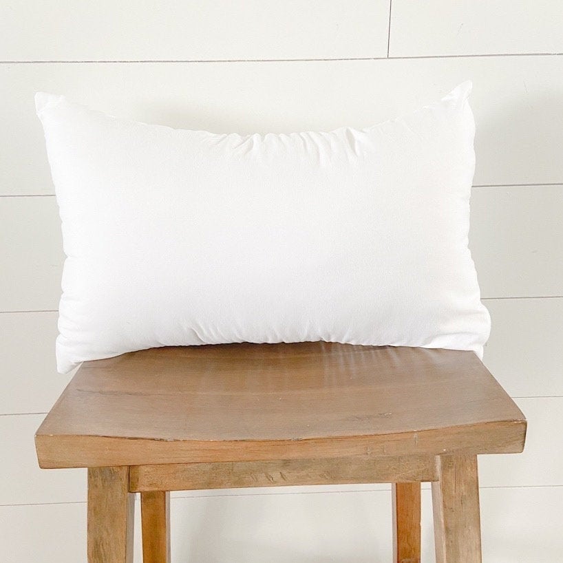 Cotton Covered Rectangle Pillow Insert/ Pillows/ Down etc – Down Etc