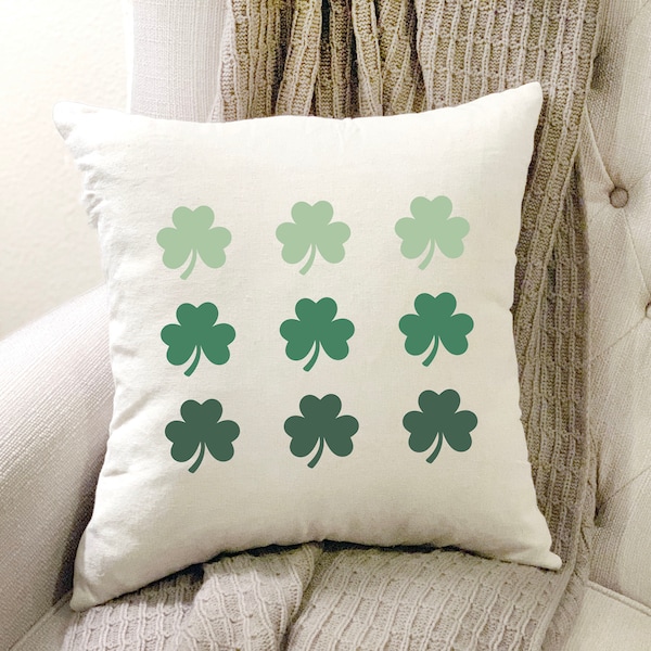 st patrick day throw pillow