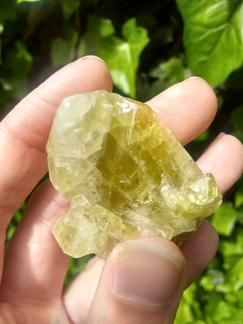 Rare Raw Brazilianite Crystal from Minas Gerais Brazil High Collectors Quality Mineral Specimen Solar Plexus and Sacral Chakra Stone image 8