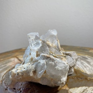 Imperial Topaz on Quartz and Lepidolite