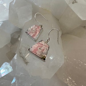 Rhodonite Earrings