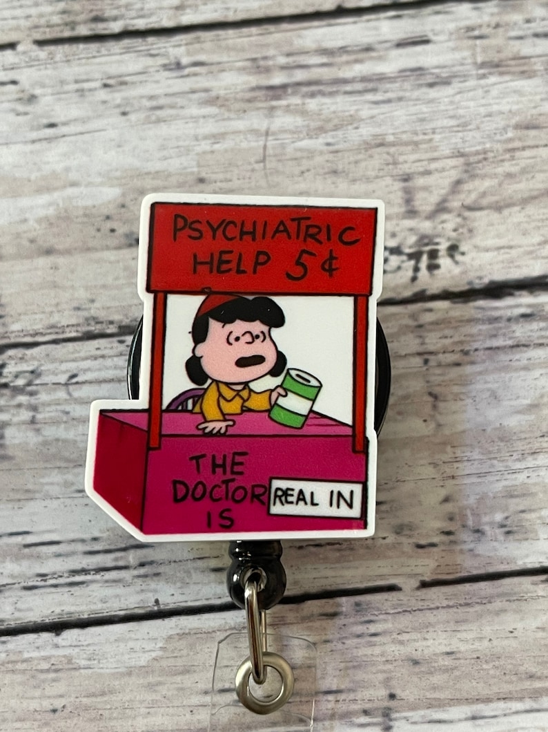 LUCY Psychiatric Booth / Peanut Gang / Charlie Brown / Etsy