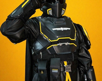 Conjunto de armadura de traje de Helldiver 2