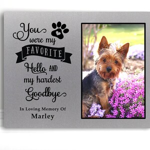 Pet Memorial Gift Dog Remembrance Photo Pet Sympathy Print In Memory of Dog Loss Pet Bereavement Gift