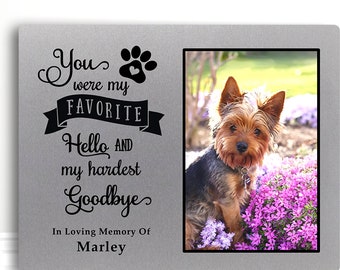 Pet Memorial Gift Dog Remembrance Photo Pet Sympathy Print In Memory of Dog Loss Pet Bereavement Gift