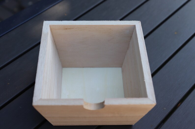 Unfinished Wood Planter Box DIY Centerpiece Rustic Etsy