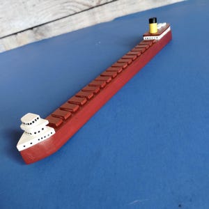 Great Lakes Freighter Model Ship - Wooden Replica of the Daniel J. Morell