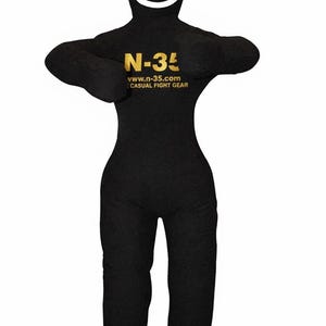 Maniquí de boxeo N-35 en 150 y 180 cm Oro, BJJ, MMA, Grappling, Muay Thai