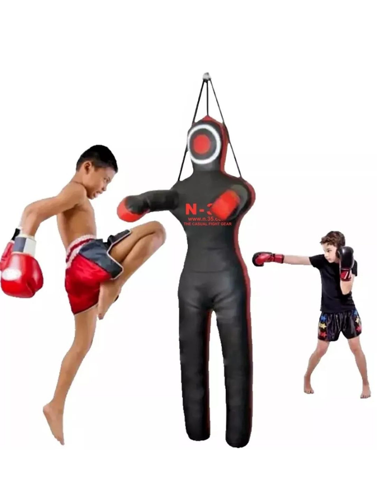 N35 Training Dummy Vinyl 180 Cm, Heavy Duty, Selfdefense, BJJ,