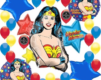 Home Furniture Diy Dc Supergirl Wonderwoman Foil Balloon