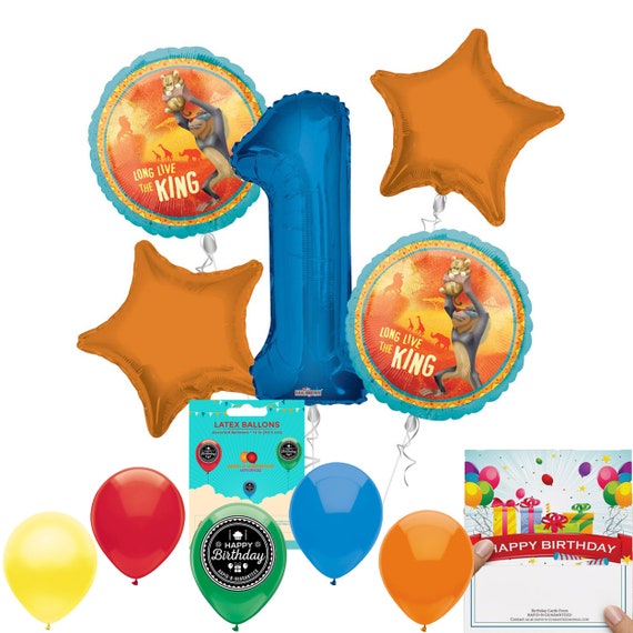 Lion King Party Supplies Birthday Balloon Decoration Bundle Etsy