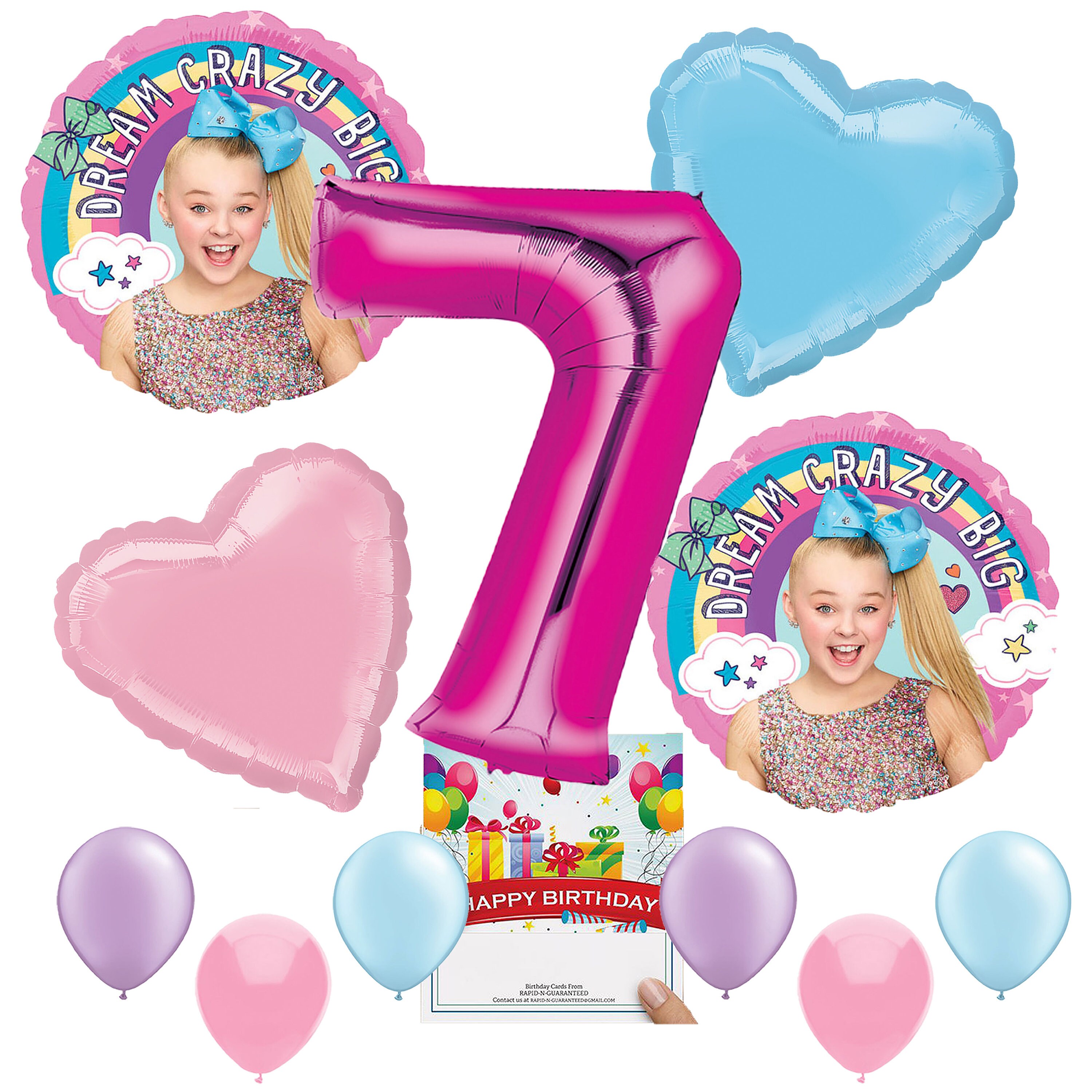 JOJO SIWA Party Supplies Birthday Balloon Decoration