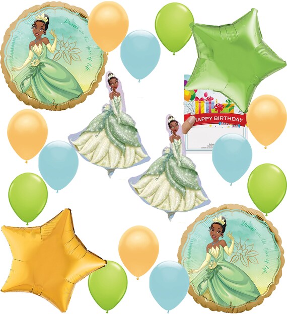 Princess And The Frog Tiana Party Supplies Birthday Etsy