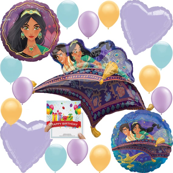 Aladdin Party Supplies Birthday Balloon Decoration Deluxe Etsy