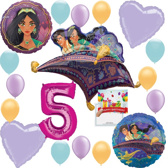 Aladdin Party Supplies Birthday Balloon Decoration Deluxe Etsy