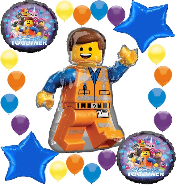 Lego Movie 2 Deluxe Balloon Decoration Bundle For Any Etsy
