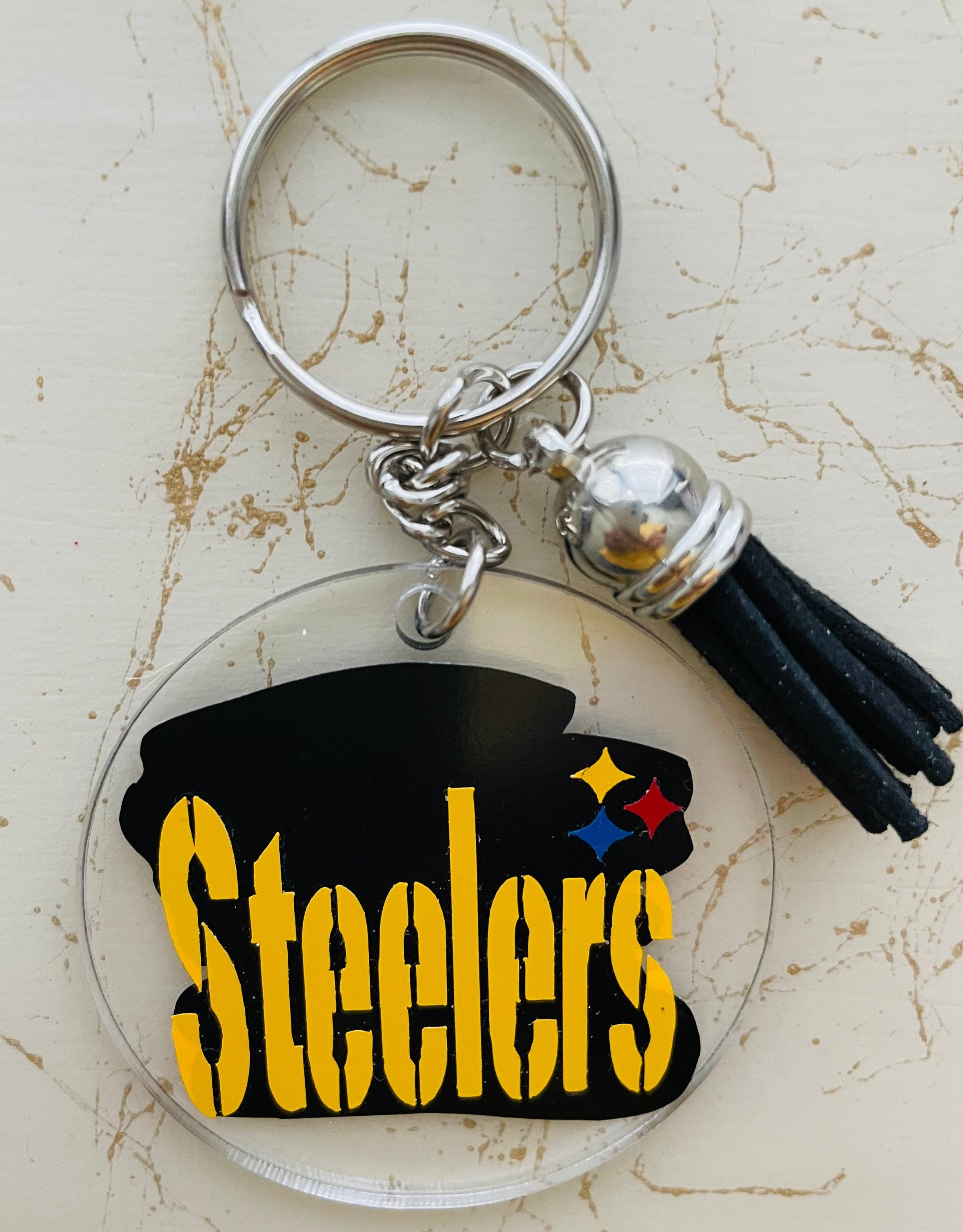 Steelers keychain best sale