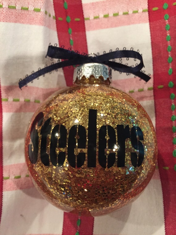 Pittsburgh Steelers Christmas Ornament Etsy