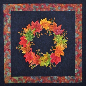 Autumn Wreath PDF Quilt Pattern