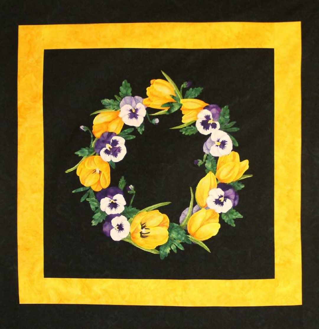 Spring Wreath Pattern - Etsy