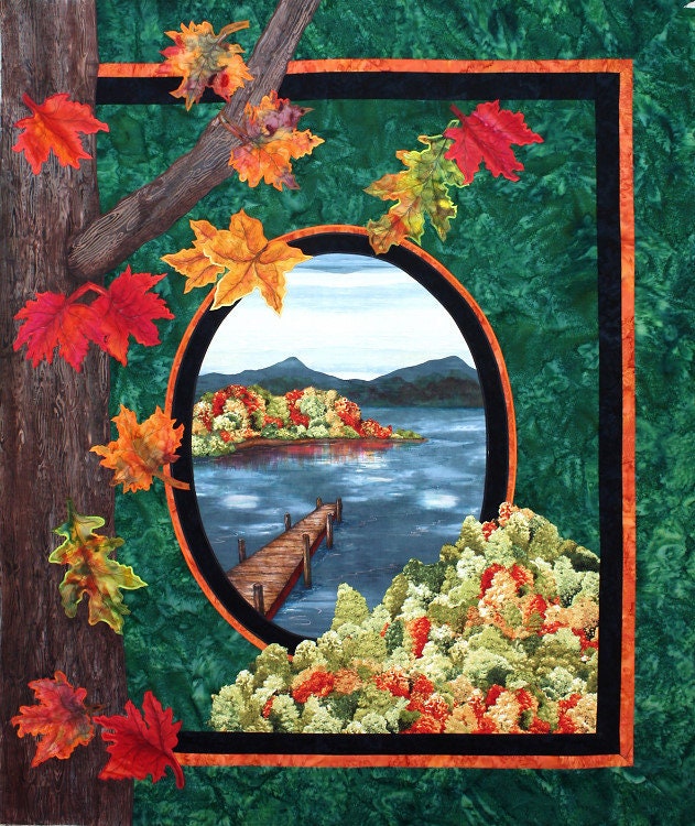 Fall Reflections PDF Quilt Pattern Etsy