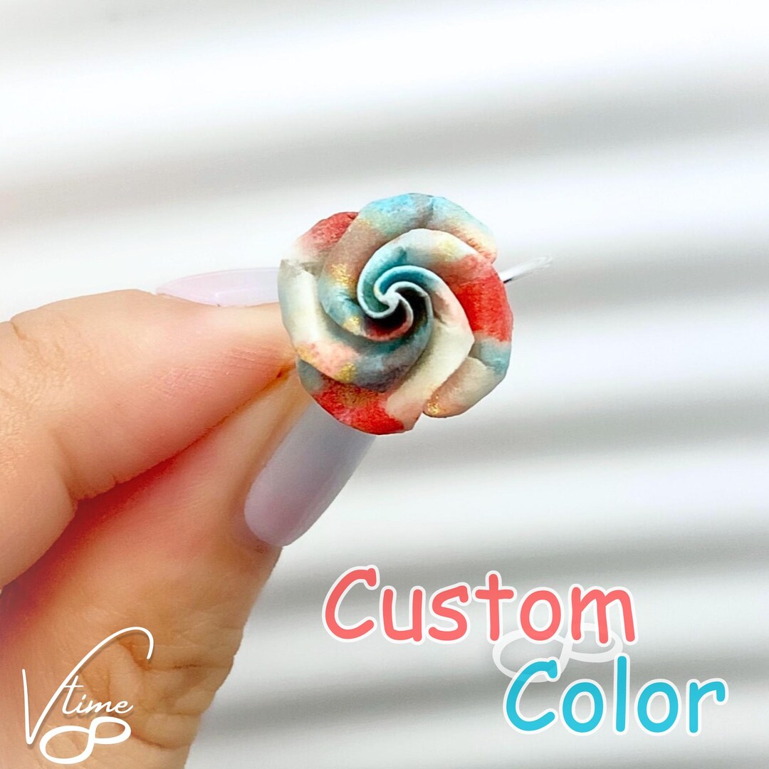 Custom Color Paper Ring, Hand-painted Watercolor, One-of-a-kind ...