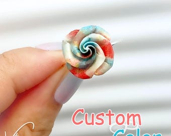 Custom Color Paper Ring, Hand-Painted Watercolor, One-of-a-Kind, Personalized Gift, Watercolor Painting, Original Painting