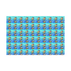 Sponge Christmas Gift Wrap Papers (Updated sizing an dfinish)