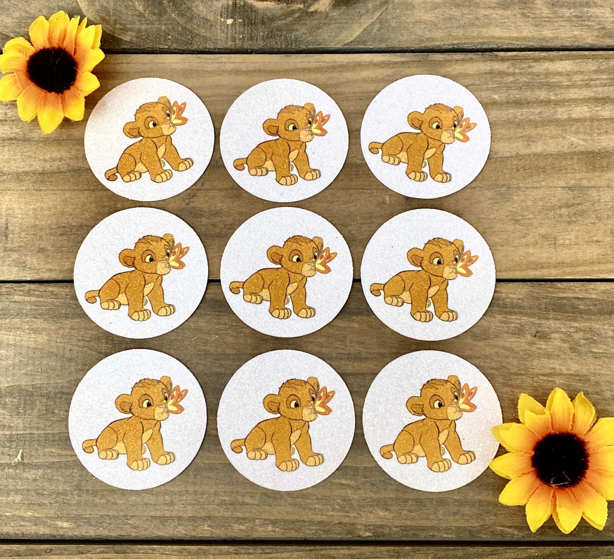 Baby simba baby shower safari baby shower party favor Etsy