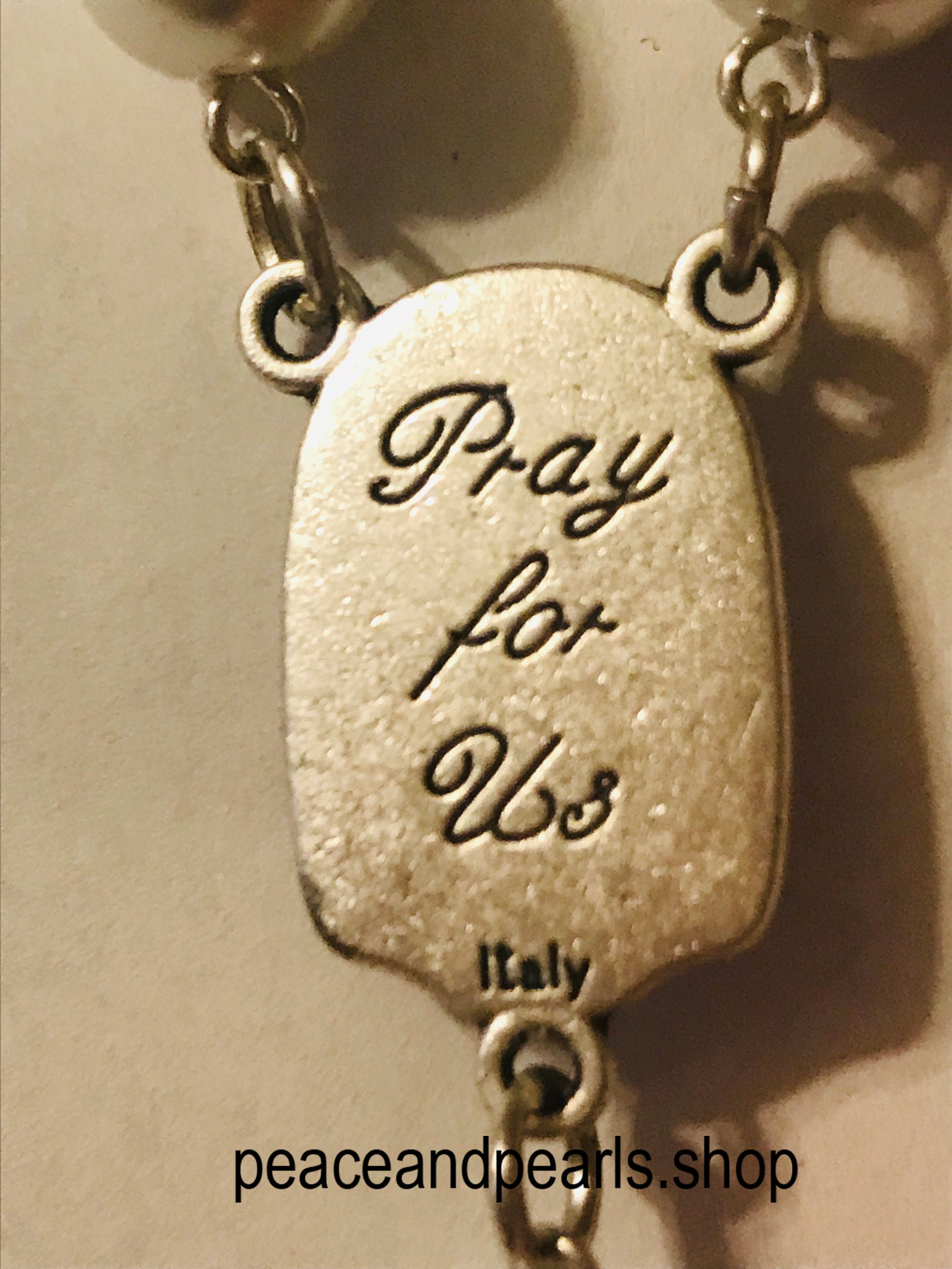 St. Christopher Car Rosary Patron Saint of Drivers Etsy