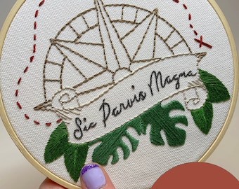 Uncharted Inspired Embroidery Pattern