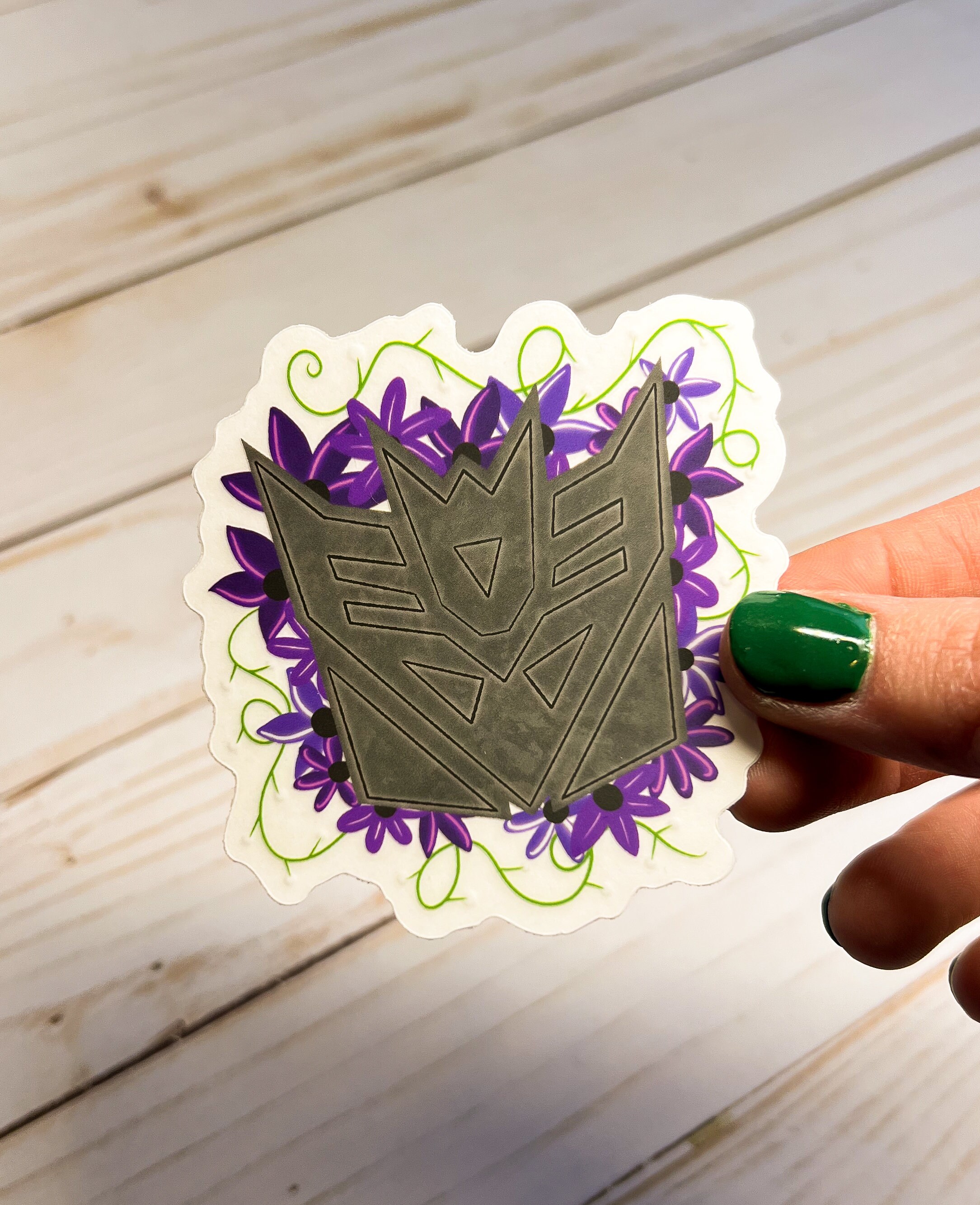 Transformers Inspired Decepticon Sticker - Etsy