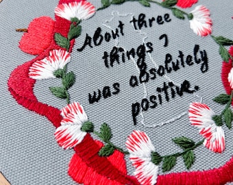 Twilight-Inspired Embroidery Pattern